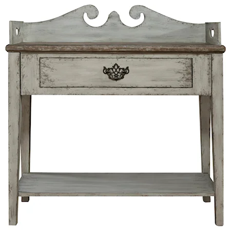 Weathered Accent Table